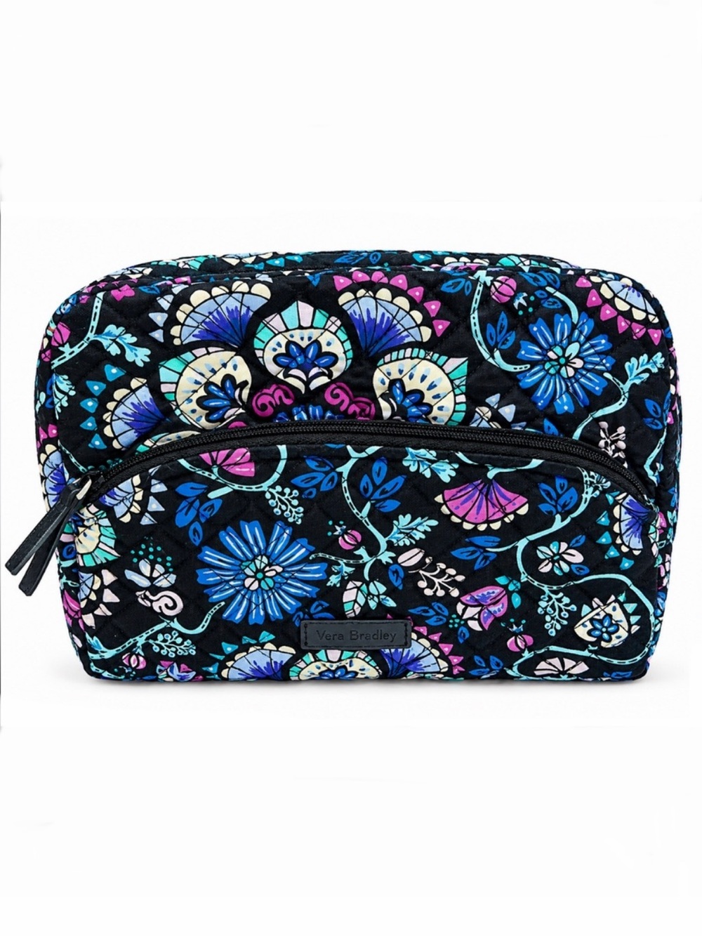 Vera Bradley Iconic Large Cosmetic quilted Floral Travel Bag